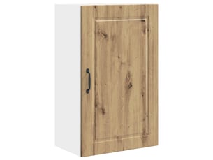 Meuble mural de cuisine, armoire de cuisine chêne artisanal 50x31x80cm shl4267