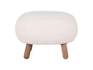 Pouf / repose pied blanc