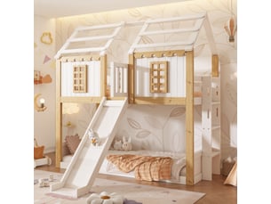 Lit superposé 90x200 cm <strong></strong> <strong>Bliss Lite</strong> coloris blanc