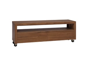 Meuble tv coloris marron 110 cm <strong></strong>  <strong></strong>