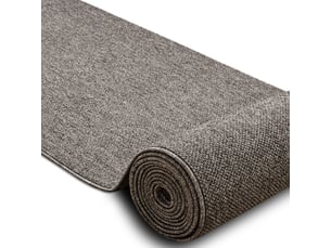 Tapis de couloir casablanca loom gris, bouclé, doux intérieur et extérieur 80 cm 80x260 cm