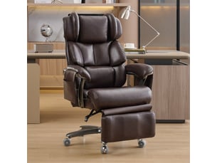 Chaise de bureau RAELUNYI avec assise réglable en hauteur