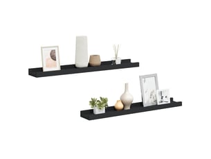 Etagère 60 cm coloris noir  