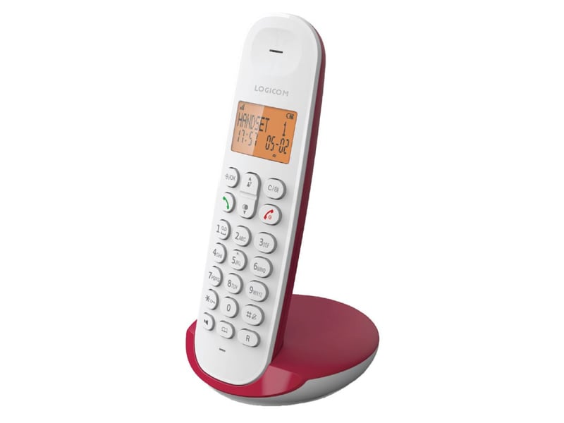 Logicom ILOA 250 Duo – Téléphone Fixe Sans Fil DECT Avec 2 Combinés, Grand Écran, Mains-Libres, Autonomie 90h Veille – Noir