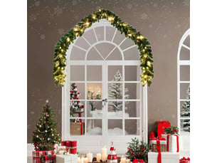 Guirlande de noël avec lumières led 20 m