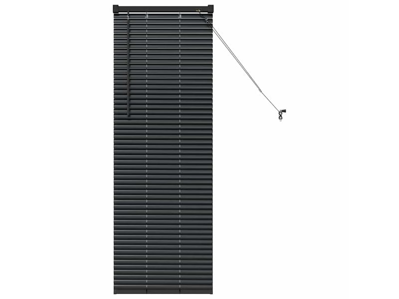  Store vénitien, store de fenêtre noir 130 x 50 cm 25 mm aluminium cf48077  - Conforama A