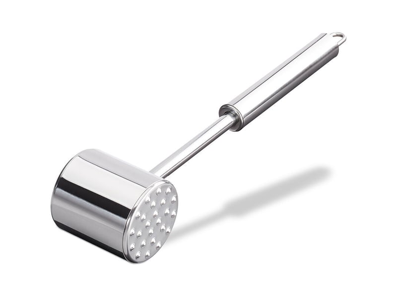  Attendrisseur de viande professionnel double, argenté, acier inoxydable  - Conforama A