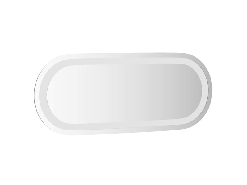  Miroir de salle de bain, miroir de toilette led transparent 50 x 20 cm verre trempé cf62579  - Conforama D