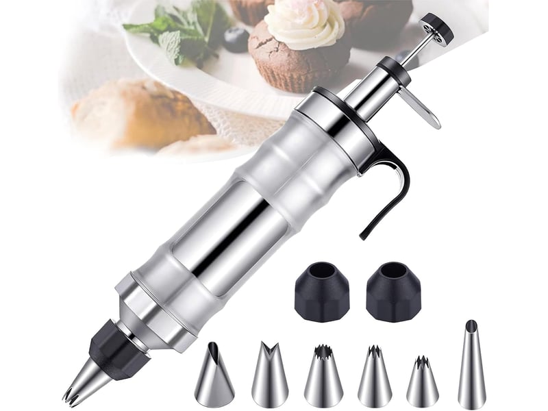  Seringue à gâteau en acier inoxydable  - Conforama A