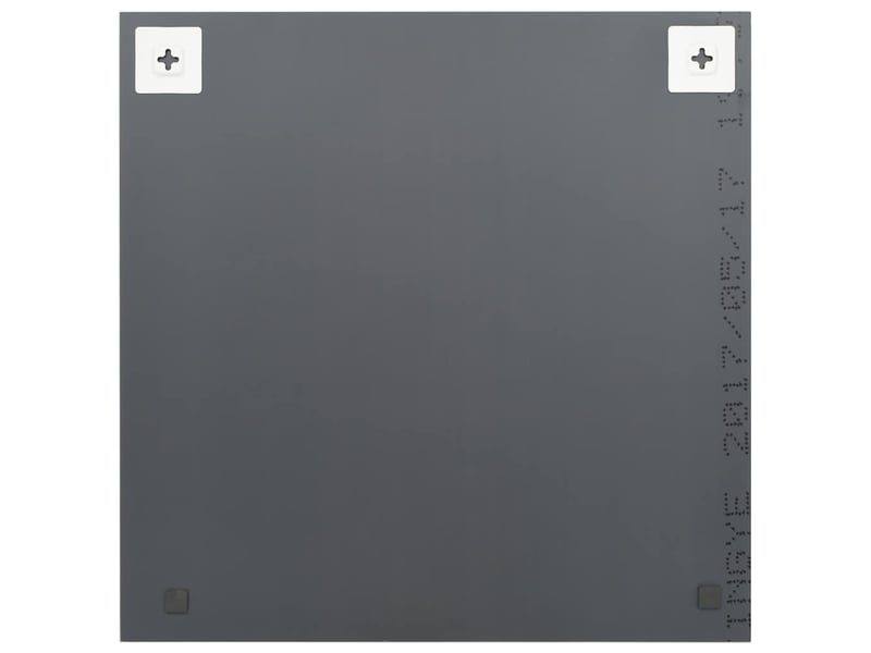  Miroir mural carré 40 x 40 cm verre cf62835  - Conforama D