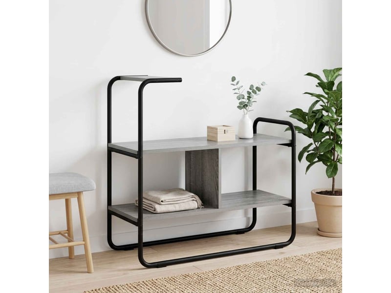 Vidaxl table console sonoma gris 80 x 35 x 75 cm bois d'ingénierie - Conforama B