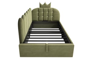 Lit escamotable 90x200 cm    coloris vert
