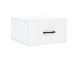 Table de chevet - cabinet de chevet - table de nuit murale blanc 35x35x20 cm