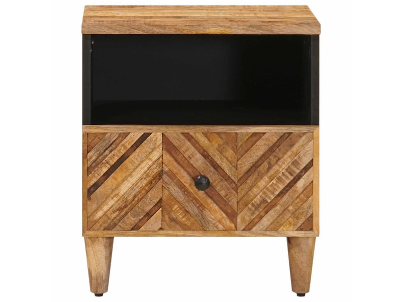  Table de chevet - cabinet de chevet - table de nuit 2 pièces marron 50 x 33 x 60 cm  - Conforama B