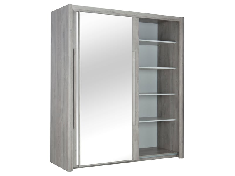 Armoire 2 portes L.183 cm CYRUS L183 - Conforama E