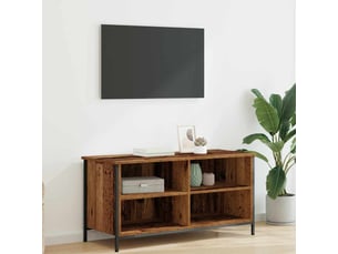 Meuble tv coloris marron 100 cm <strong></strong>  <strong></strong>