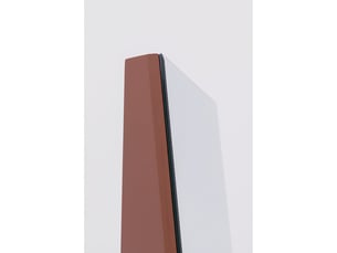 Miroir rectangulaire à poser coloris marron <strong>KARE DESIGN</strong>  <strong></strong> - 170 cm x 37 cm