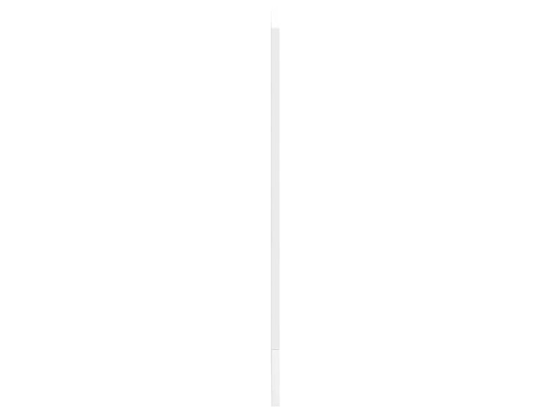  Panneau de lave-vaisselle kalmar blanc brillant 60x1,5x57cm  - Conforama E