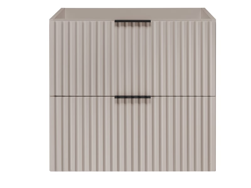  Meuble suspendu sous lavabo flow cachemire 60 cm  - Conforama C