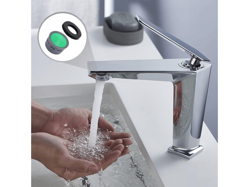  Lot de 10 aérateurs de robinet - filtre universel, limiteur de débit, accessoires salle de bain, inserts filtrants et pièces de rechange  - Conforama D