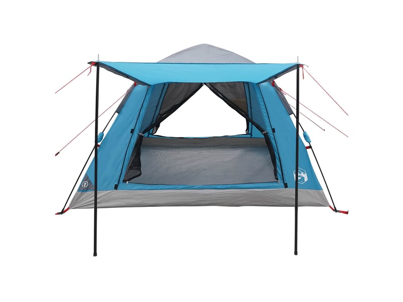  Camping tente 3 personne bleu polyester 185t  - Conforama E
