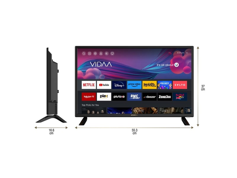  Tv smart 24'' hd led 60 cm netflix youtube primevideo - reconditionné HY-TVS24HD - Conforama B