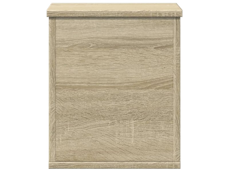  Boîte de rangement, coffre de rangement chêne sonoma 30x35x35 cm bois d'ingénierie  - Conforama D