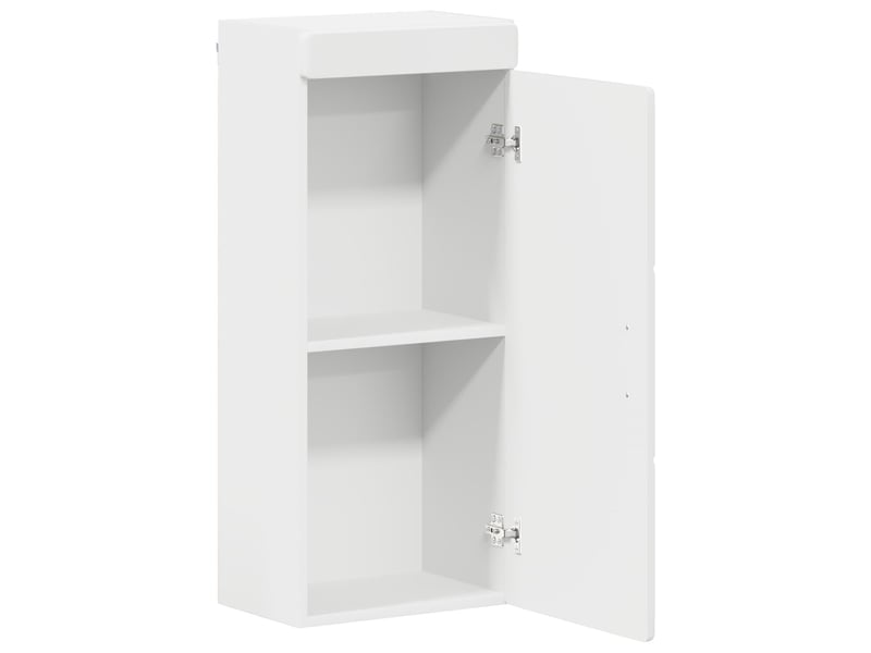 Armoire murale de salle de bain, cabinet de salle de bain tulum blanc 37 x 24,5 x 86 cm cf65199 - Conforama E