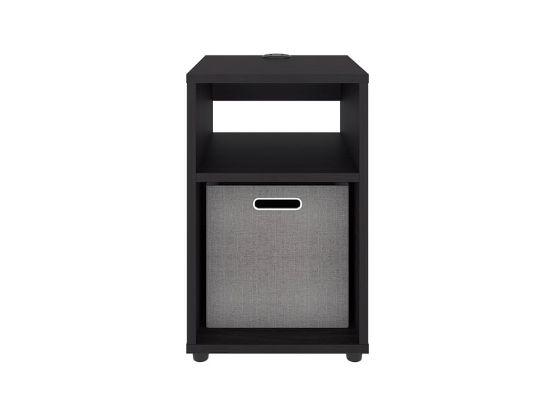  Table de chevet mercer lite de 30 cm, wengé  - Conforama D