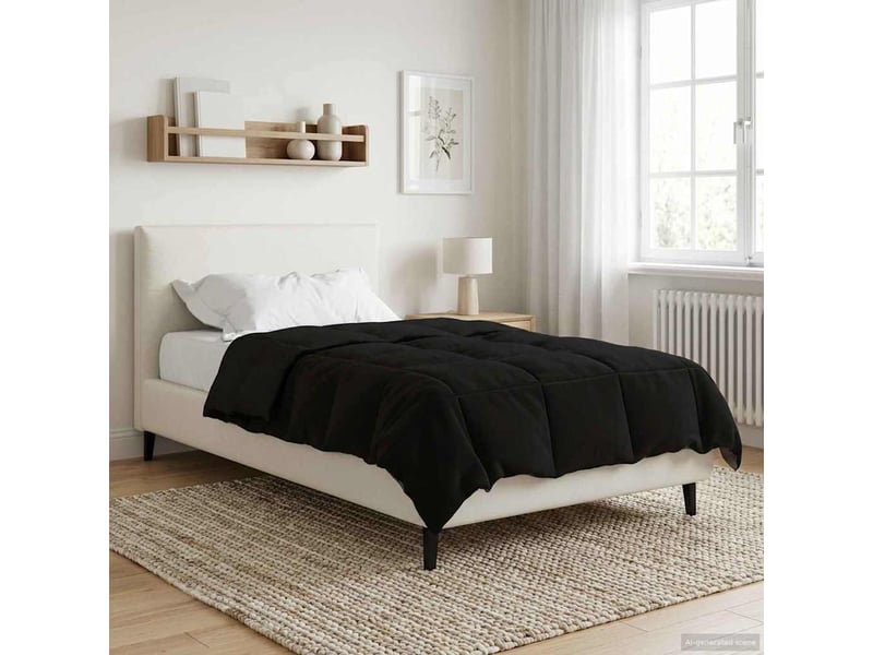  Duvet d'hiver - couette 140 x 220 cm hiver - couette microfibre (100% polyester)  - Conforama D