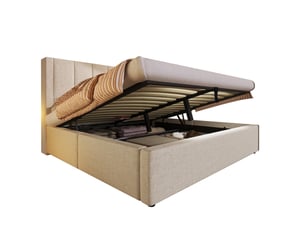 Lit coffre 140x200 cm HAUSS SPOLE coloris beige