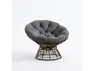 Fauteuil fixe  <strong></strong> Tissu gris