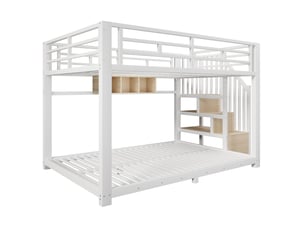 Lit superposé 140x200 cm <strong>OOIILLEE</strong>  <strong></strong> coloris blanc