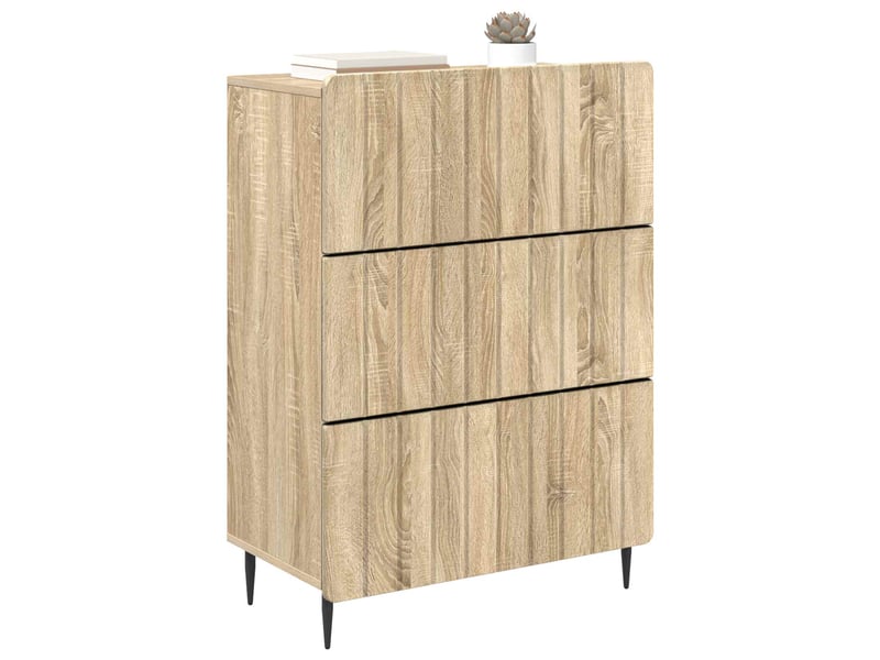  Armoire de rangement bureau, armoire à tiroirs 66 x 34,5 x 92 cm bois d'ingénierie shl4184  - Conforama C