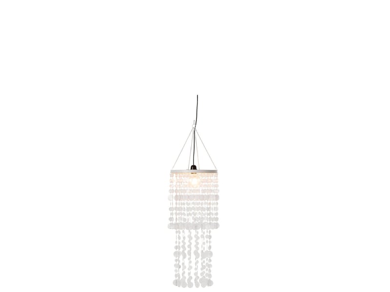  Abat-jour suspension perles tycho 70cm transparent  - Conforama B