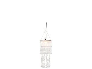 Abat-jour suspension perles tycho 70cm transparent