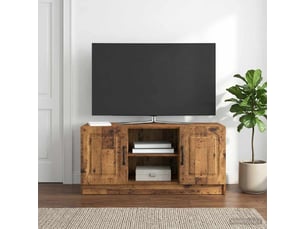 Meuble tv coloris marron 102 cm <strong></strong>  <strong></strong>