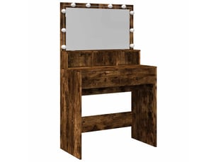 Coiffeuse 0 tiroir(s) Miroir Led avec 0 tabouret(s) inclu(s) <strong></strong> <strong></strong> coloris multicolore