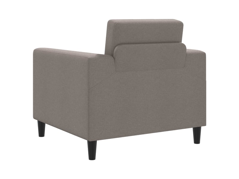 Vidaxl fauteuil taupe tissu - Conforama E