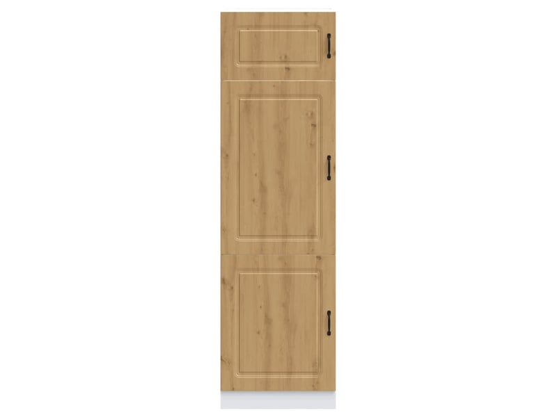  Meuble de rangement, armoire de cuisine kalmar chêne artisanal bois d'ingénierie shl8140  - Conforama C