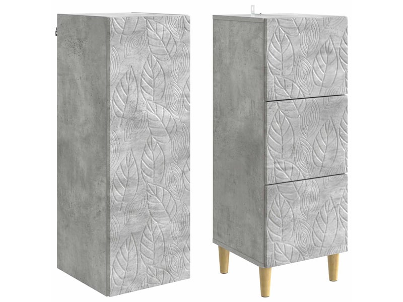  Ensemble de meubles 2 pcs, rangement de salon 33 x 34,5 x 90 cm bois d'ingénierie shl1163  - Conforama D