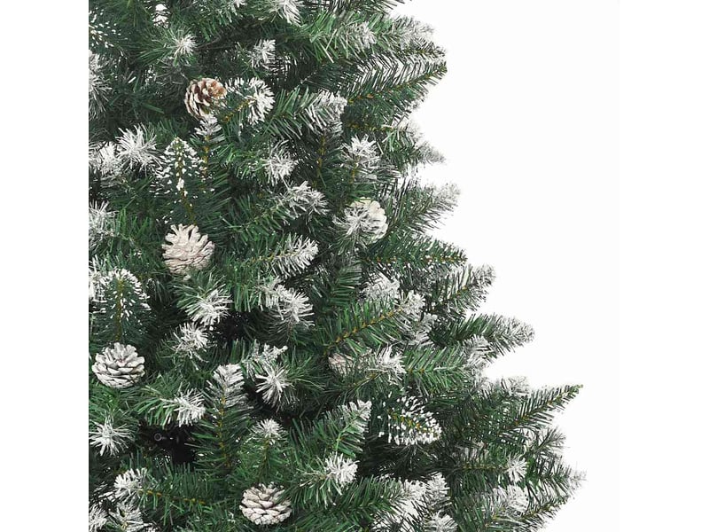  Sapin de noël - arbre de noël artificiel avec support 150 cm pvc  - Conforama E