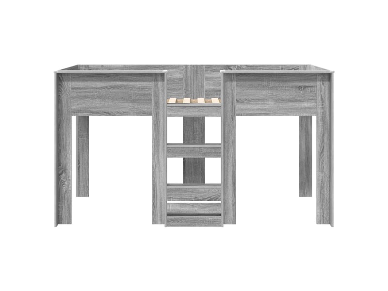  Lit superposé pour enfants - lit jeune gris sonoma 100 x 200 cm  - Conforama E