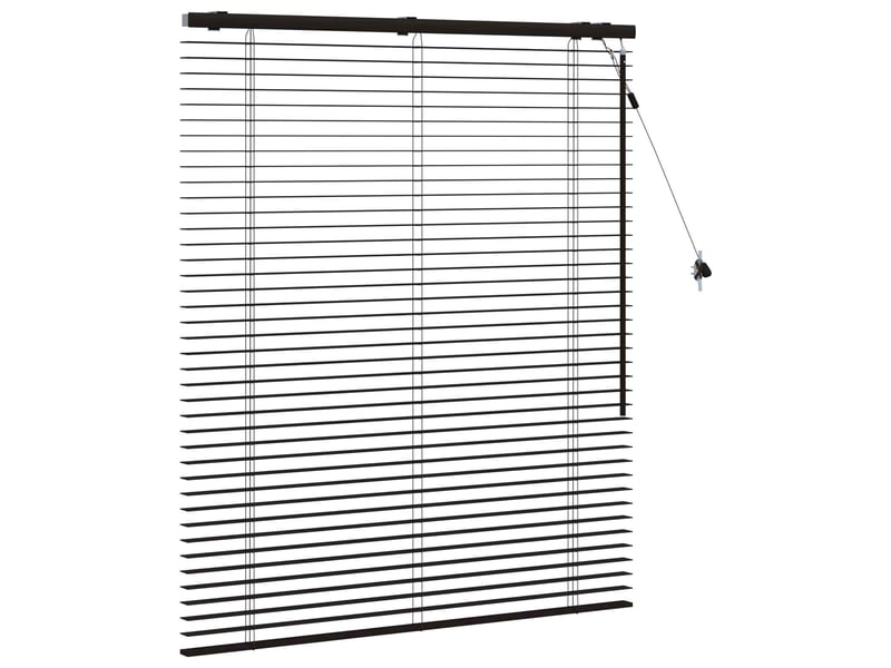 Store vénitien, store de fenêtre marron foncé 100 x 130 cm 35 mm cf47953 - Conforama C