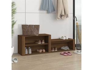 Meuble à chaussures 3 paire(s)  <strong></strong>  <strong></strong> coloris marron