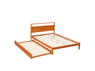 Lit gigogne 140x200 cm coloris naturel