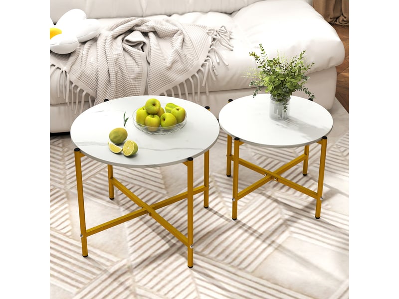  Contrôle télécommande table basse led blanche haute brillance avec 3 tiroirs rangement salon  - Conforama B