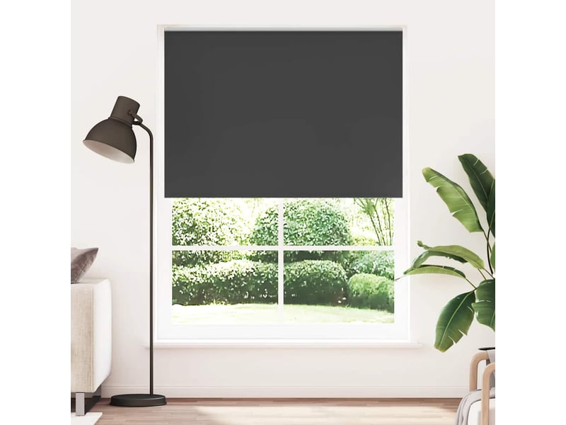 Store enrouleur occultant, store à rouleau 144,4 x 230 cm, largeur du tissu 140 cm, noir cf45438 - Conforama B