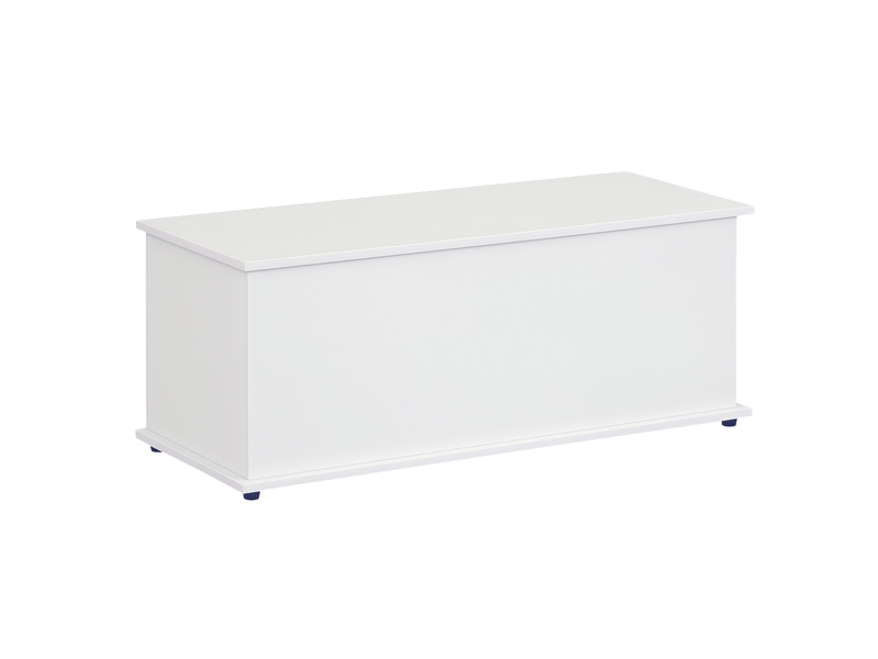  Coffre de rangement, banc de rangement avec couvercle à charnières et charnières de sécurité, banc à chaussures, meuble d'entrée, 100 x 40 x 40 cm  - Conforama A