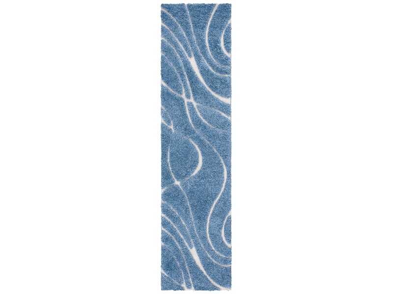  Tapis en polypropylène bleubeige, 69 x 213 cm  - Conforama A